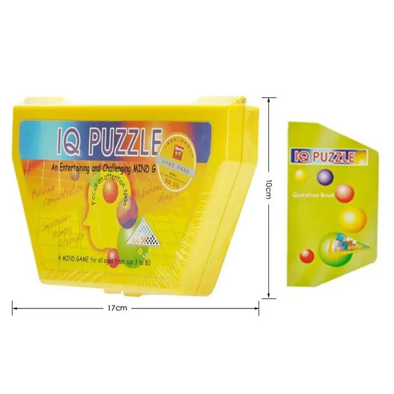 Классические логические головоломки для детей, головоломки с бусинами, головоломки, игровые игрушки для детей и взрослых, 1 руководство, 180 задач