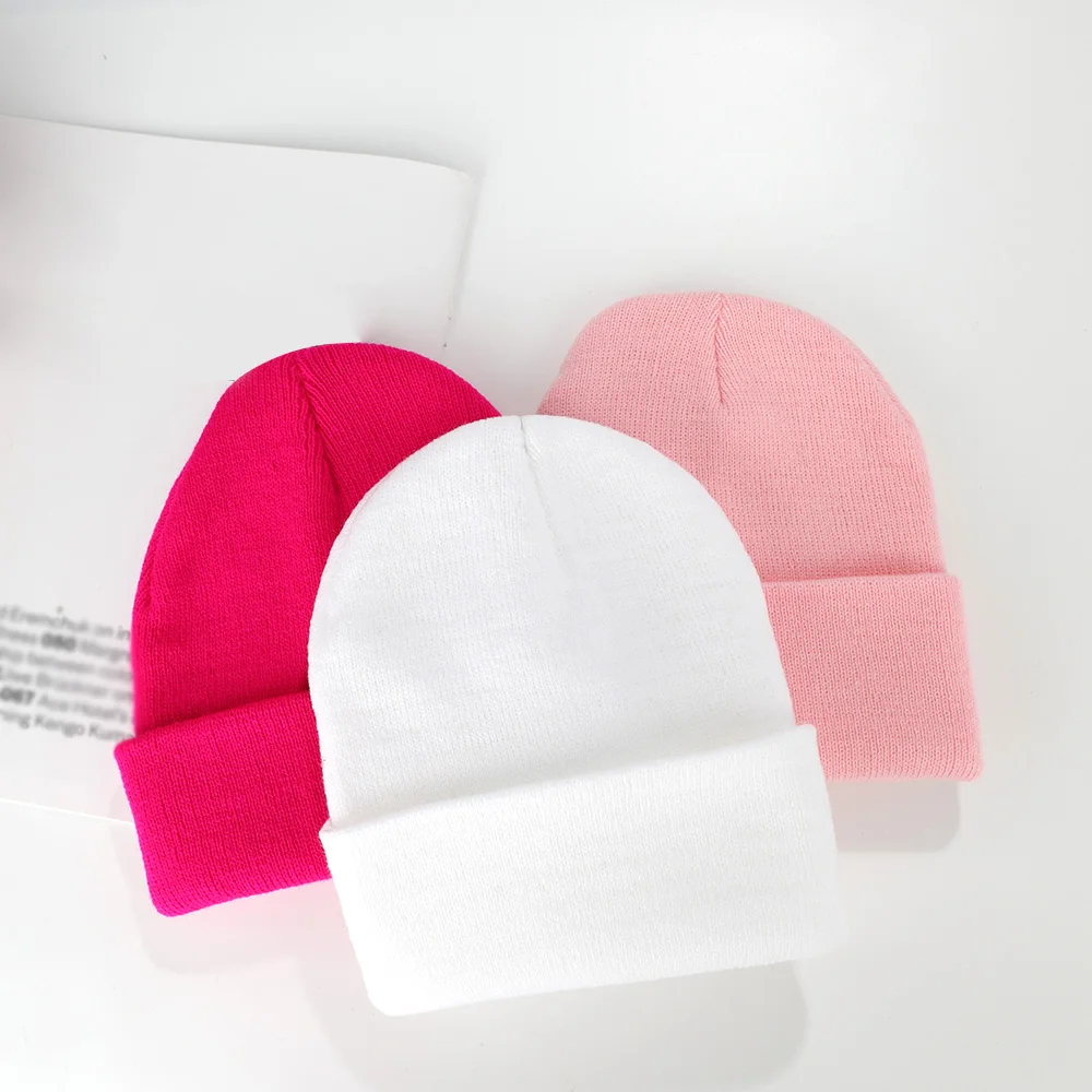 Berretti lavorati a maglia tinta unita cappello inverno caldo cappelli da sci uomo donna Multicolor berretti Skullies berretto elastico morbido