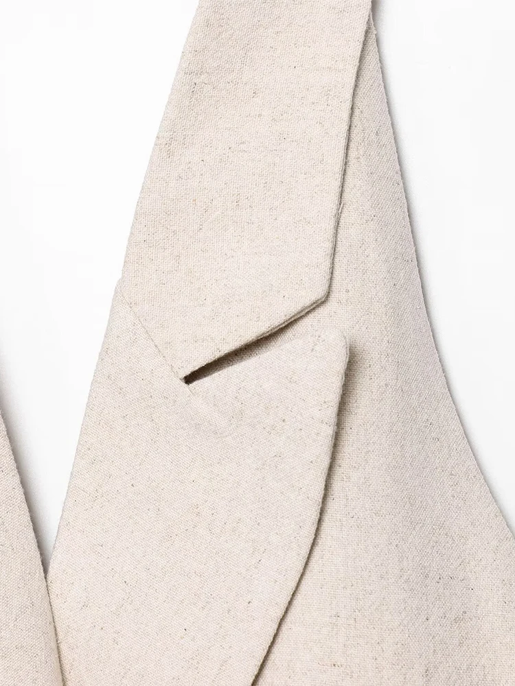 Estate in stile europeo e americano nuove donne abbigliamento moda misto gilet con scollo all'americana senza schienale e pantaloncini a vita alta