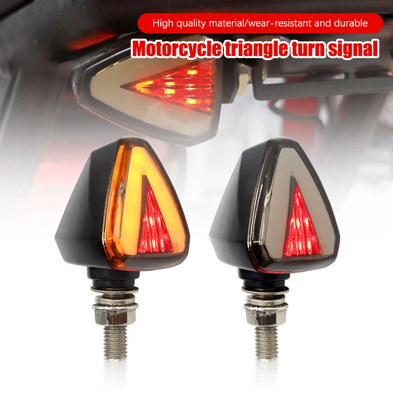 

1pcs Motorcycle LED Turn Signal DC 12V Anti-collision Warning Light Mini Signal Light Drone With Strobe Light Turn Signal Light