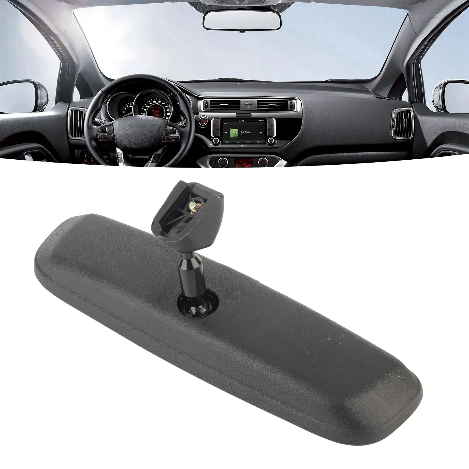 Inside Rear View Mirror 85101 3X100 Inner Rear View Mirror Replacement for Accent Tucson Inside Rearview Center Mirror