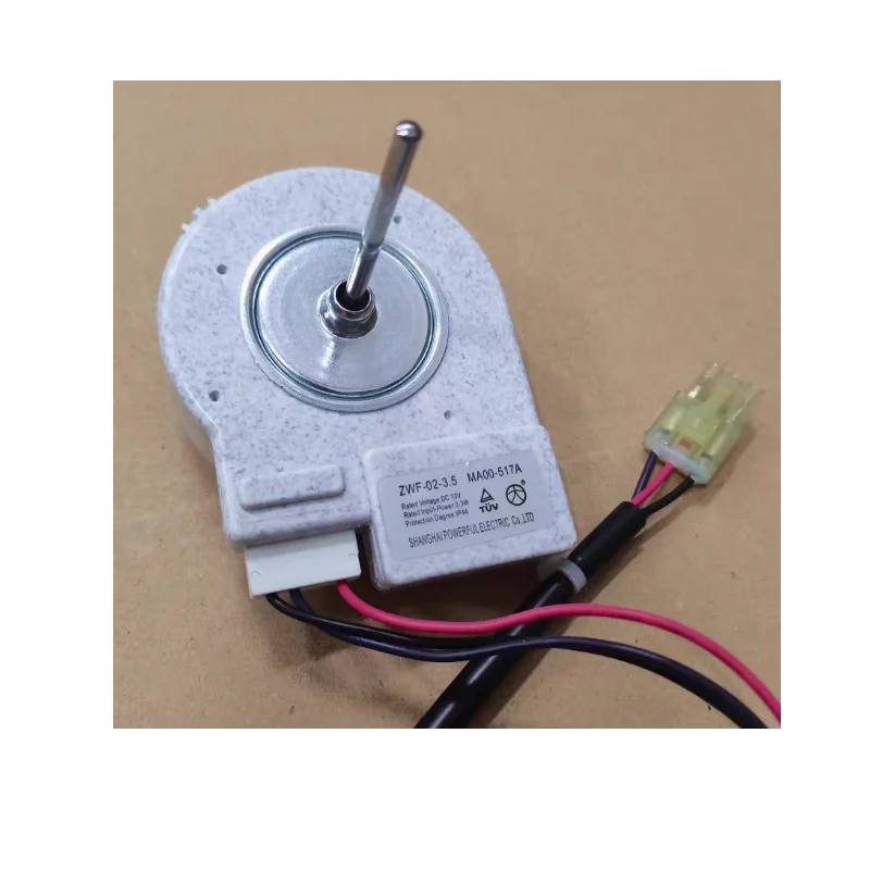 

Охлаждающий двигатель вентилятора холодильника с морозильной камерой ZWF-02-3.5 MA00-517A, аксессуары постоянного тока для холодильника
