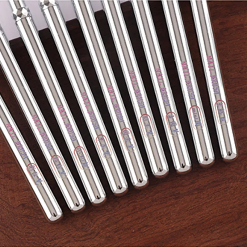 1/3 個金属ハンドル新しいネイルアートブラシマニキュアペイントブラシ Uv ジェルエクステンションビルダー描画ペン