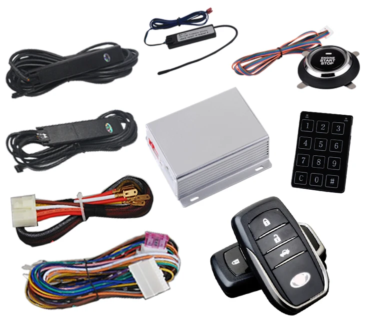 DALOS PKE Car Security Alarm Push Button Start Stop System For Toyota Series