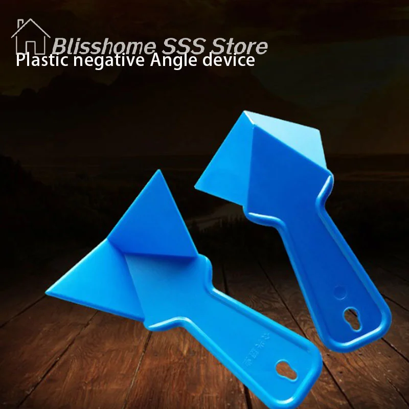 【S】Plastic Drywall Corner Scraper Putty Finisher Cleaning Stucco Removal Build Tool