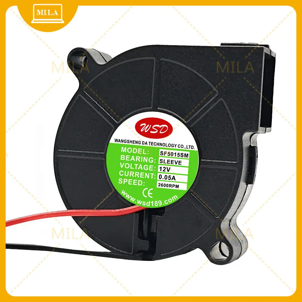 3Pcs New for Bear Humidifier Accessories Blower Fan WSD5015 12V 0.05A Silent