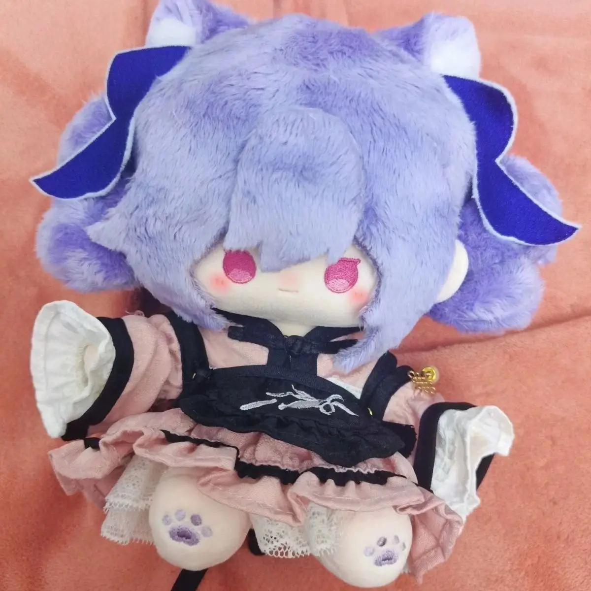 애니메이션 인형 원신 임팩트 케칭 게임 팬 20cm 면 인형 귀여운 드레스업 플러시 장난감 성인 및 어린이용 수집 선물