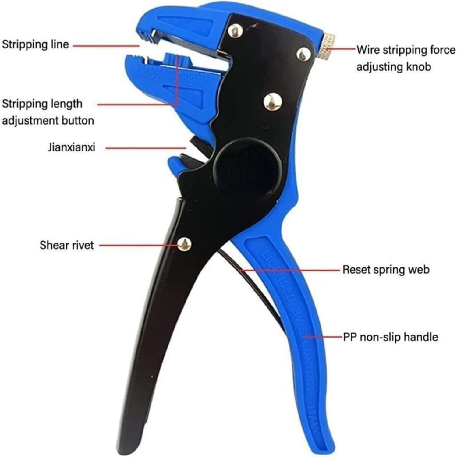 Efficient Derivemid Automatic Wire Stripper Tool - Superior Precision 2 in 1 Cable Stripping Device - Essential Cable Strippers 