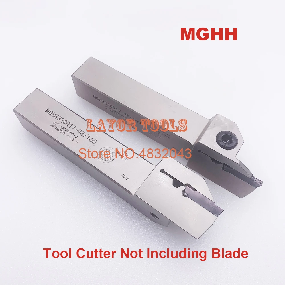 MGHH320 MGHH420 MGHH325 MGHH220R MGHH320R17 MGHH Plane Circular End Groove Cutter Bar White Lathe Tool Holder Use MGMN Inserts