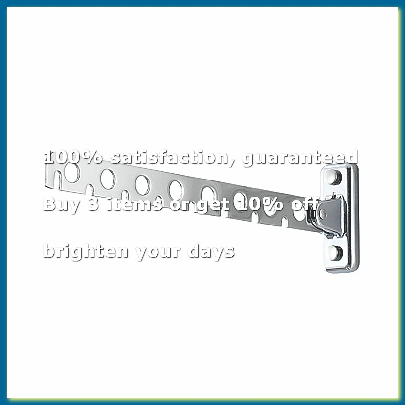 Wall Mount Coat Hanger,Folding Clothes Drying Racks,Sturdy Hanging Clothes Hanger,Laundry Room Drying Rack(8-Hole)