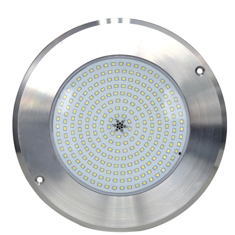 Smart App Music Controlled Led Pool Light Underwater Slim 3mm Stainless Steel 316L Wall Mounted 35w RGB Pool Light Wifi