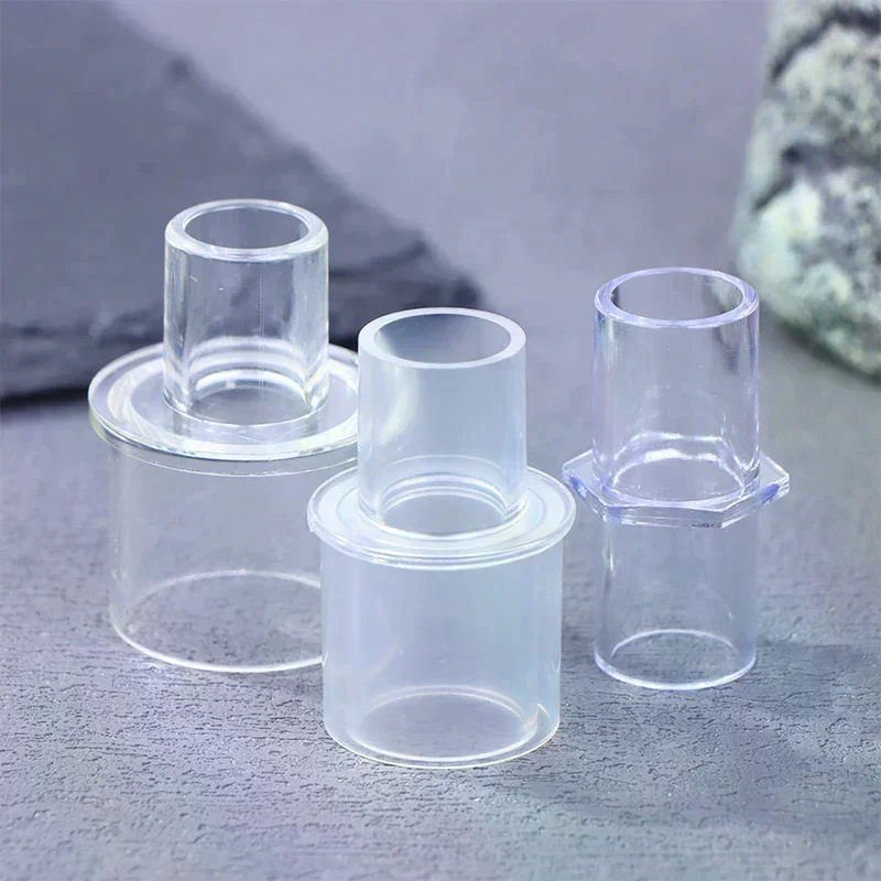 /TPz/15mm To 22mm Anesthesia Tube Connector Anesthesia Breathing Circuit Corrugated Straight Connector Veterinary Equipment
