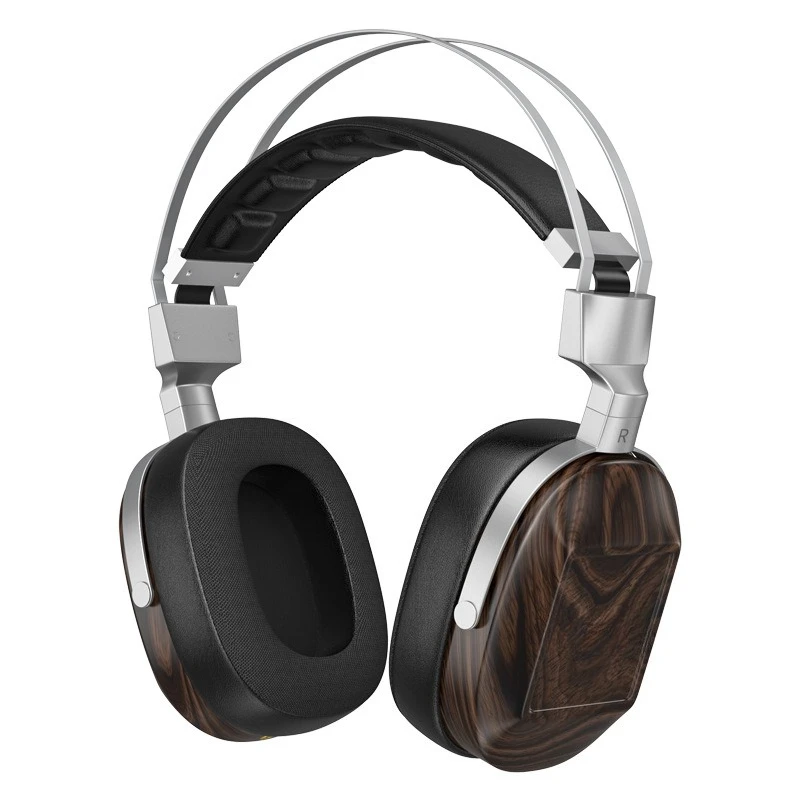 

Wooden headset headset e-sports game wired without Bluetooth monitoring