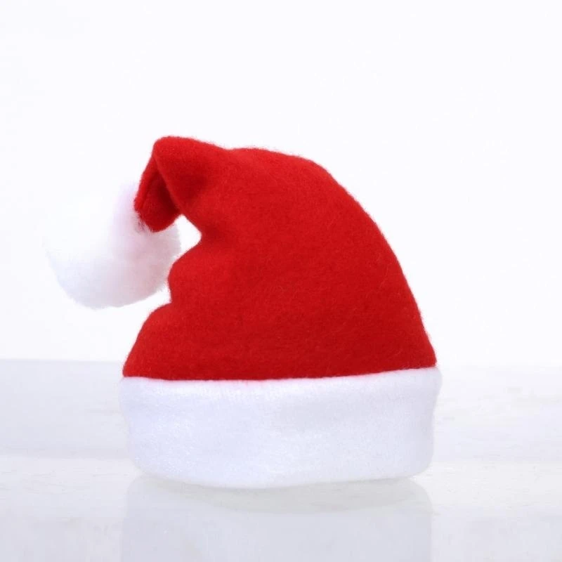 Rose Fleece Costume Set Santa Hat Scarf Canines - Image 3