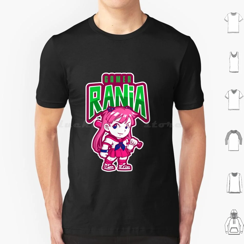 

Gamer Rania T Shirt Cotton Men Women DIY Print Sport Vedio Games Anime Occupations Hobbies Movies Trend Summer