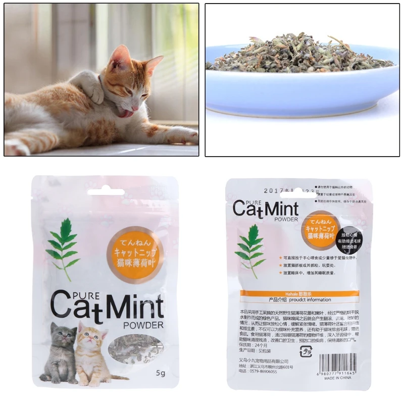 High Quality Catnip Powder for Pet for Cat Little Kitten Dental Care Clean