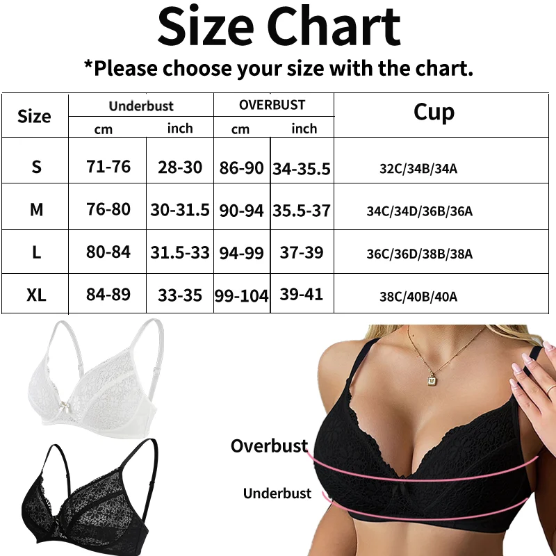 حمالة صدر نسائية مثيرة من Miss Moly من الدانتيل مُزينة بالزهور على شكل حرف A حمالة صدر رافعة للصدر رفيعة للغاية وحزام كتف قابل للتعديل ملابس داخلية لاسلكية Bralett