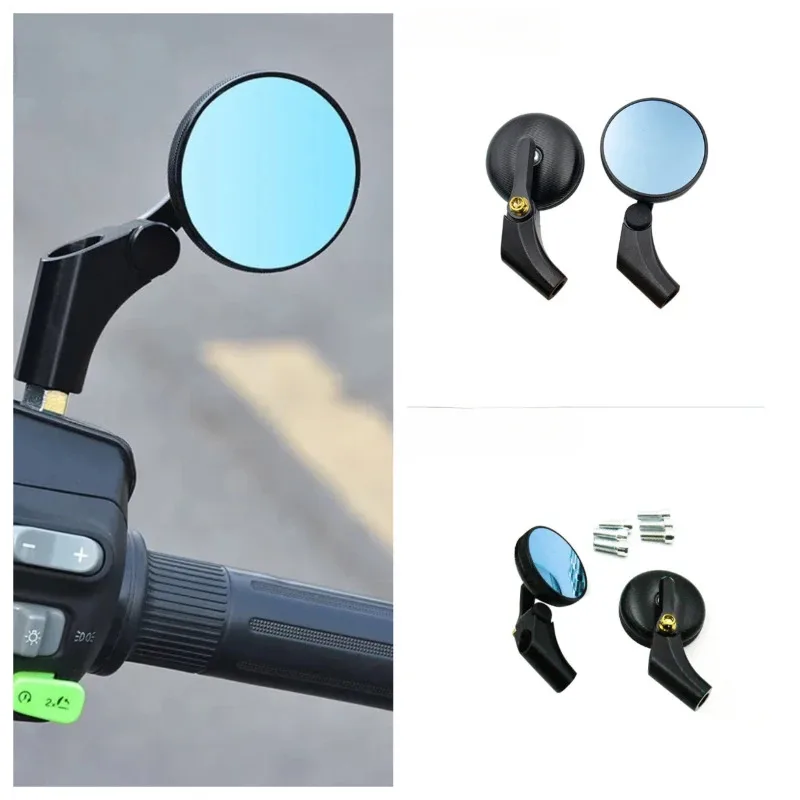 

Зеркало заднего вида для мотоцикла/скутера 8/10 мм, из алюминиевого сплава, маленькое боковое зеркало, универсальное для Yamaha Vespa 300 GTS MP3 PX125 SYM JET X125