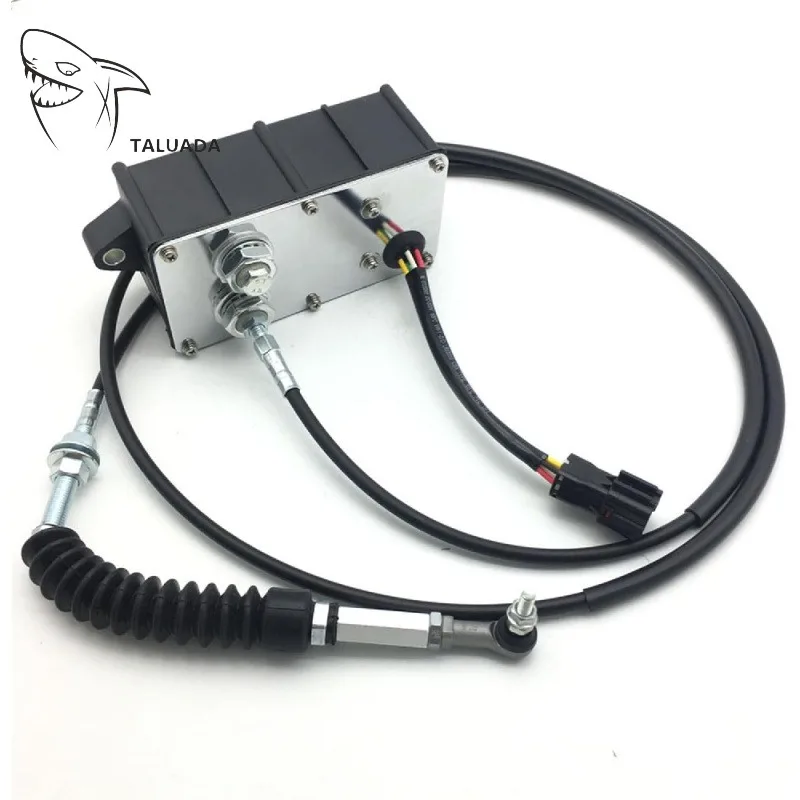 180-Days Warranty Accelerate Motor For SY205C-8 SY210C-8 Excavator Engine Throttle Actuator With Cable Stepping Assembly