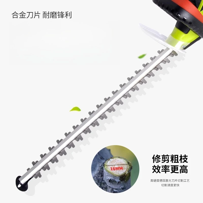 750W Electric Hedge Trimmer - Home & Garden Pruning Tool For Tea Bush & Tea Leaf Cutting