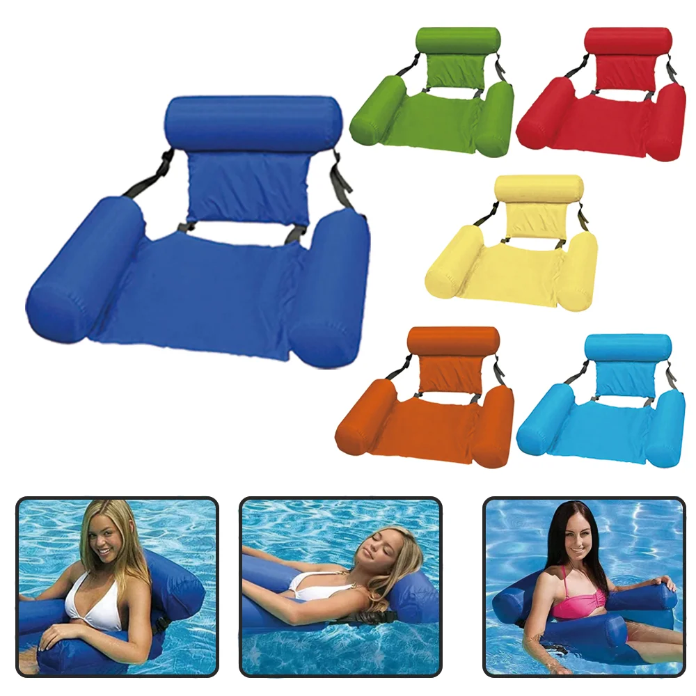 

Inflatable Pool Lounger – Foldable Floating Chair for Pool, Beach & Travel – Durable, Compact, Easy to Carry