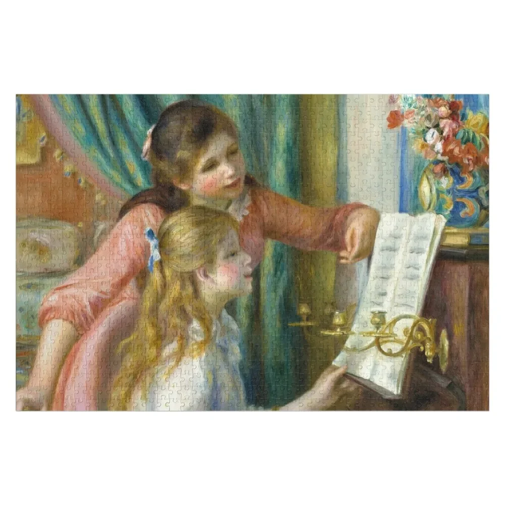 

Pierre-Auguste Renoir Two Young Girls at the Piano Jigsaw Puzzle Photo Personalized Baby Toy Puzzle