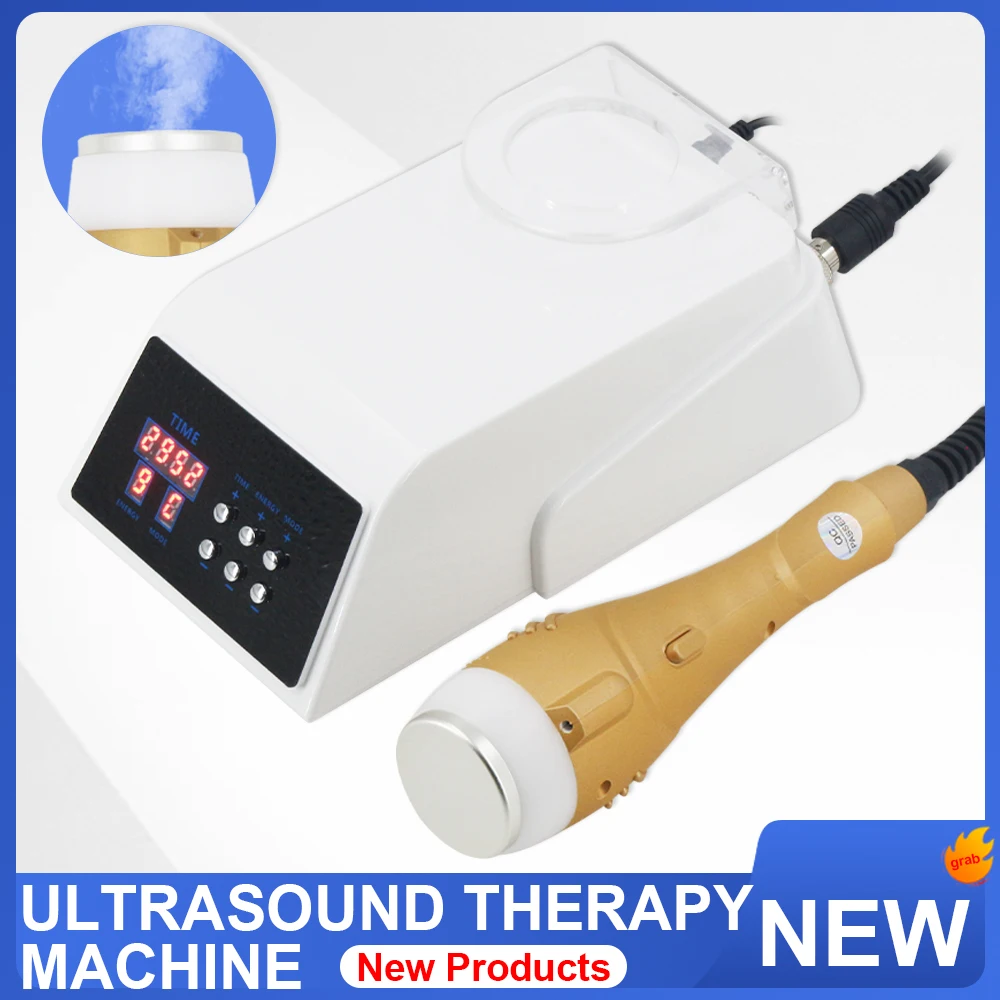 Newest Ultrasonic Therapy Machine Portable Beauty Massage Muscle Pain Relief Massager 1Mhz Physiotherapy Ultrasound Instrument