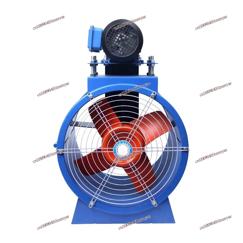 Axial flow fan External motor High temperature resistant industrial dust removal duct fan 380V