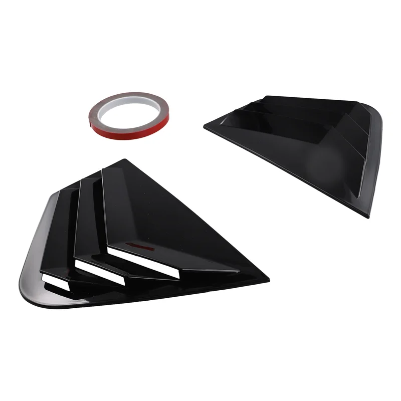 

A99F-Car Rear Side Window Blinds Trim Cover Louver Stickers Frame Car Accessories For KIA Optima K5 2011-2015