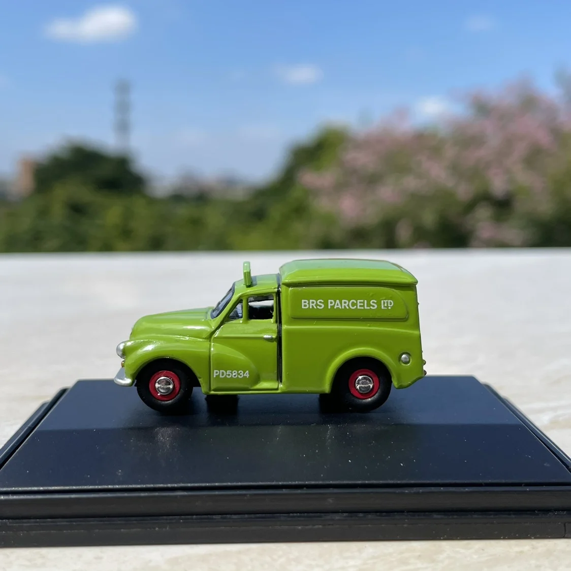 Diecast Maßstab 1:76 Morris Pickup Legierung Auto Modell Sammlerstück Spielzeug Geschenk Souvenir Display Ornament