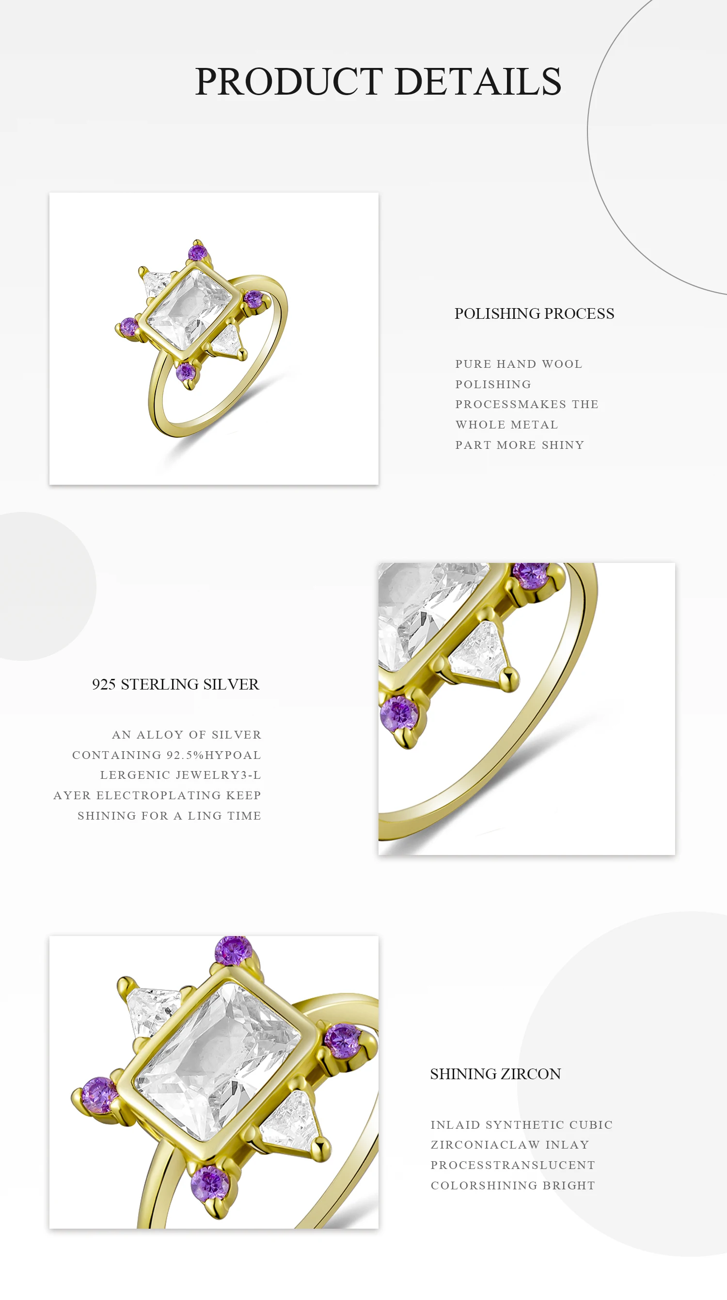 ANDYWEN 100% 925 Sterling Silver Gold Anillo Roseton Aguamarina Blue Champagne Zircon Women Luxury Fine Jewelry Crystal Jewels