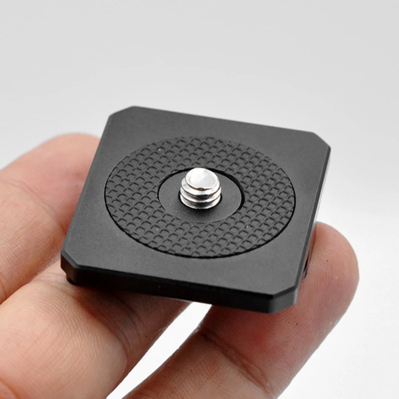 Быстроразъемная пластина-адаптер для аккумулятора с V-образным креплением, портативная однопанельная винтовая отверстие 1/4 дюйма для аксессуаров для камер подвески