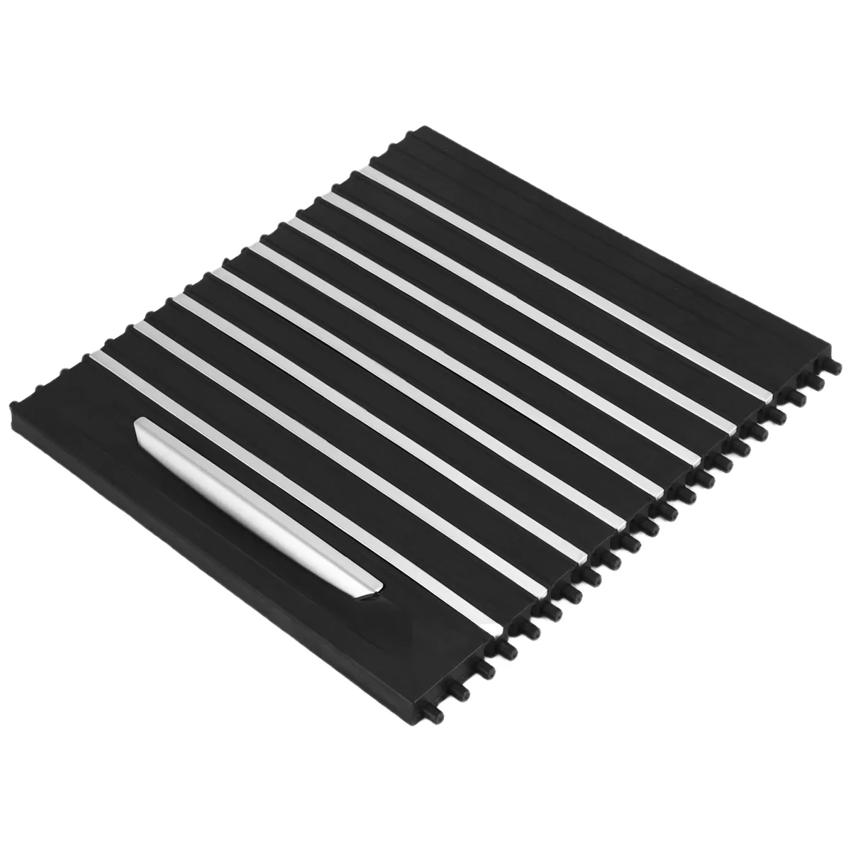 T61C_Center Console Cover Water Cup Holder Sliding Roller Blind Car