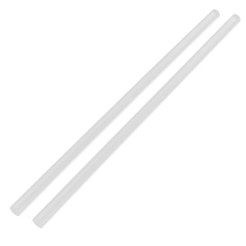 HOT-3Mmx250mm Round Shape Solid Acrylic Rod Pmma Extruded Bar Clear 2Pcs