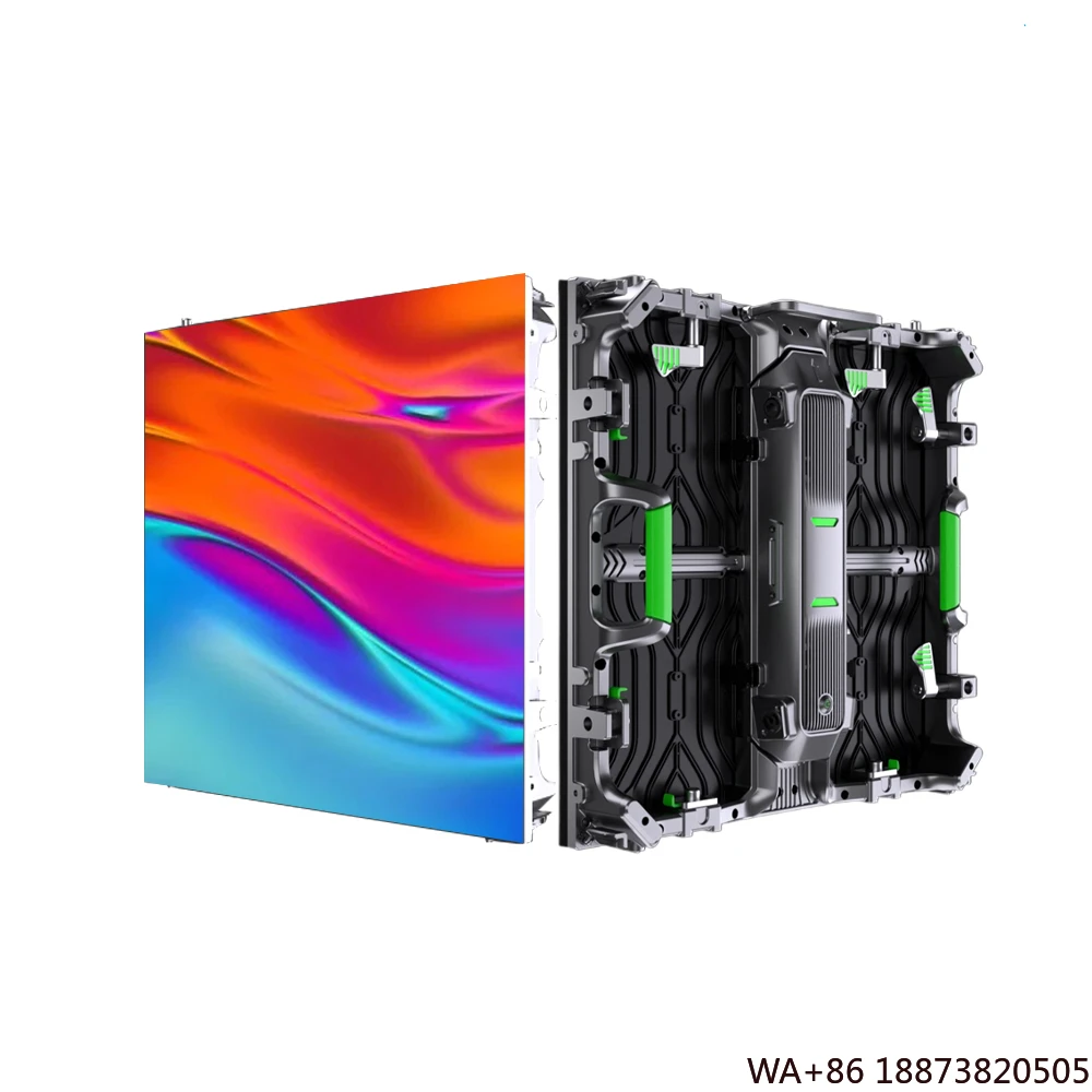 شاشة LED الصينية Vcore شاشة Pantallas الخارجية P4.81 شاشة لوحة لوحة الإعلانات الرقمية بالألوان الكاملة