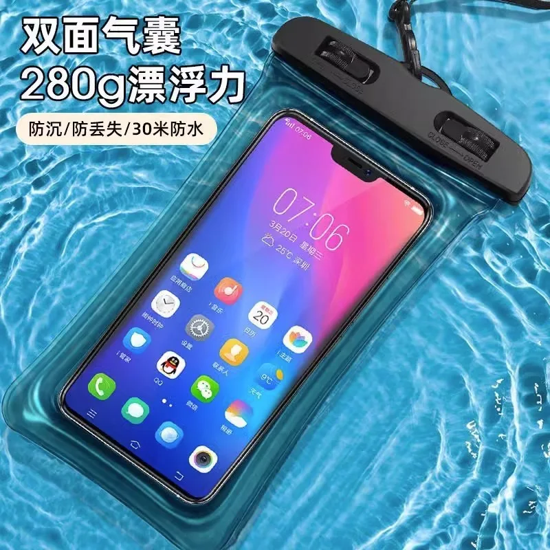 Mobile phone waterproof bag diving can touch screen outdoor swimming rafting special sealed bag waterproof protective cover