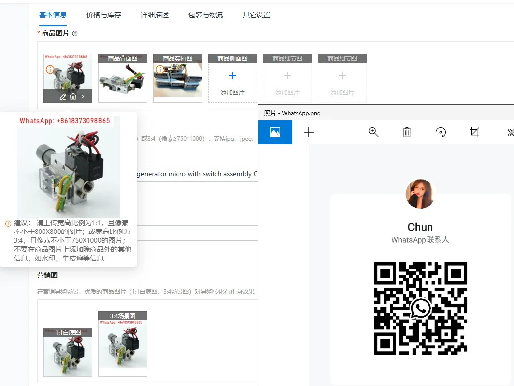 Pneumatic integrated vacuum generator micro with switch assembly CVB09HSCKB