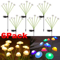 Solar Patio LED Waterproof Outdoor Lights Garden Patio Pathway Yard Balcony Landscape Decor Lawn Lamp