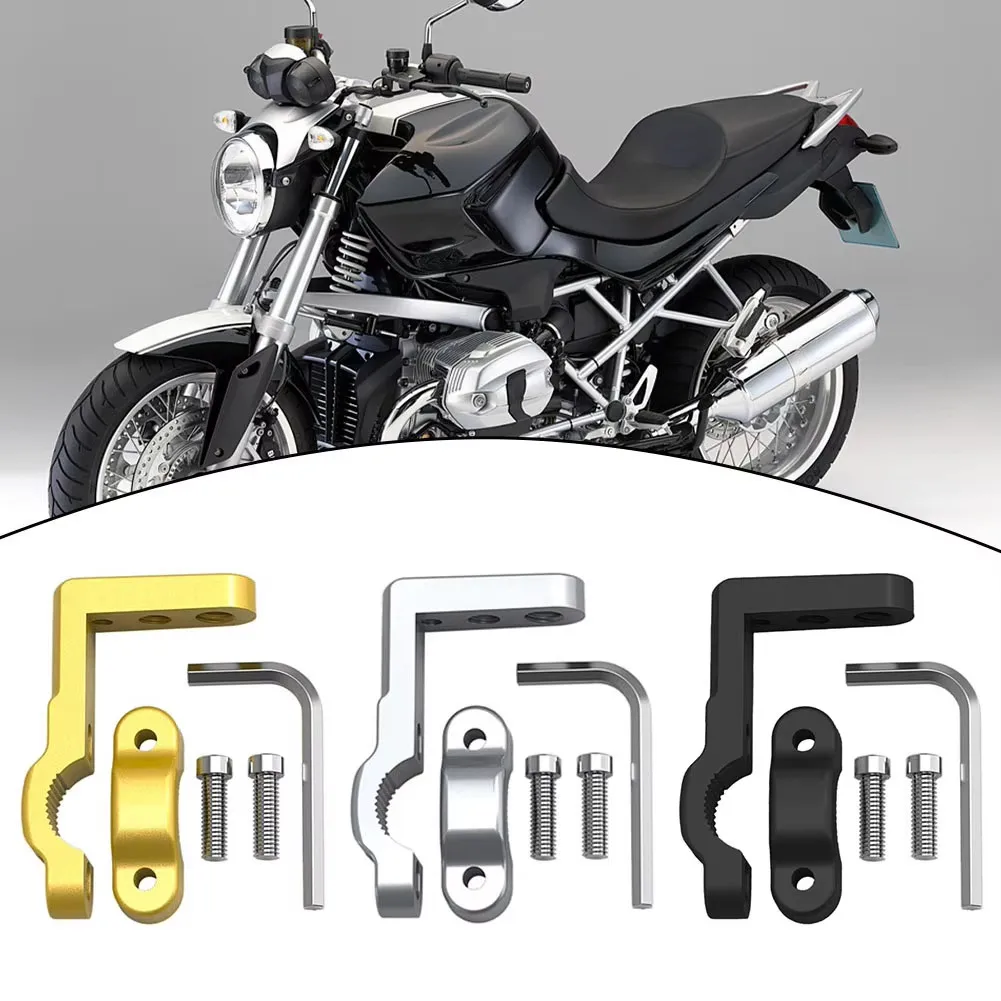 Hot-Selling Aluminum Motorcycle Handlebar Mount 22mm Multifunction Bracket for Lights & Navigation Easy Installation