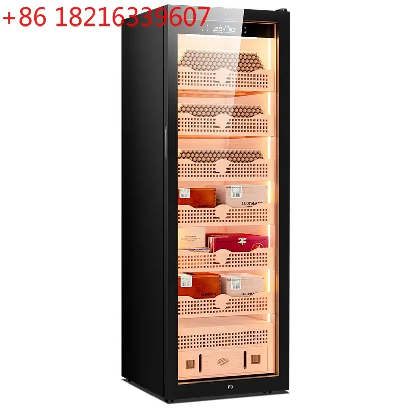 TAO Cigar cabinet Precise constant temperature and humidity cedar wood liner with WiFi compressor Refrigeration cabinet