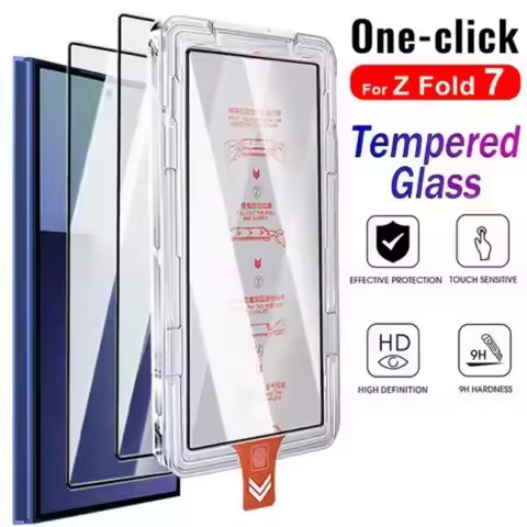 1PC For New Galaxy Z Fold7 2025 5G Tempered Glass Protector Film for Samsung Galaxy Z Fold 7 6 5 4 3 2 Anti Scratch Screen Film