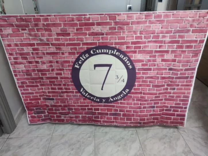 Фон для фотосъемки Mehofond с изображением кирпичной стены 10 3/4 с днем рождения, семейный портрет новорожденных, реквизит для фотостудии