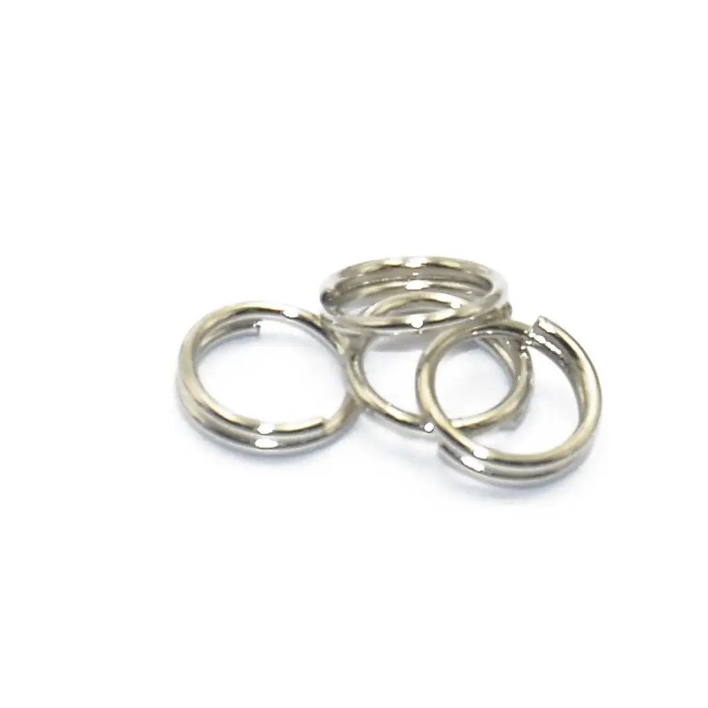 200pcs Split Rings Double Loop Jump Ring Diameter 6mm 8mm for Jewelry Making 2 Color for choice 2020 New Arrival