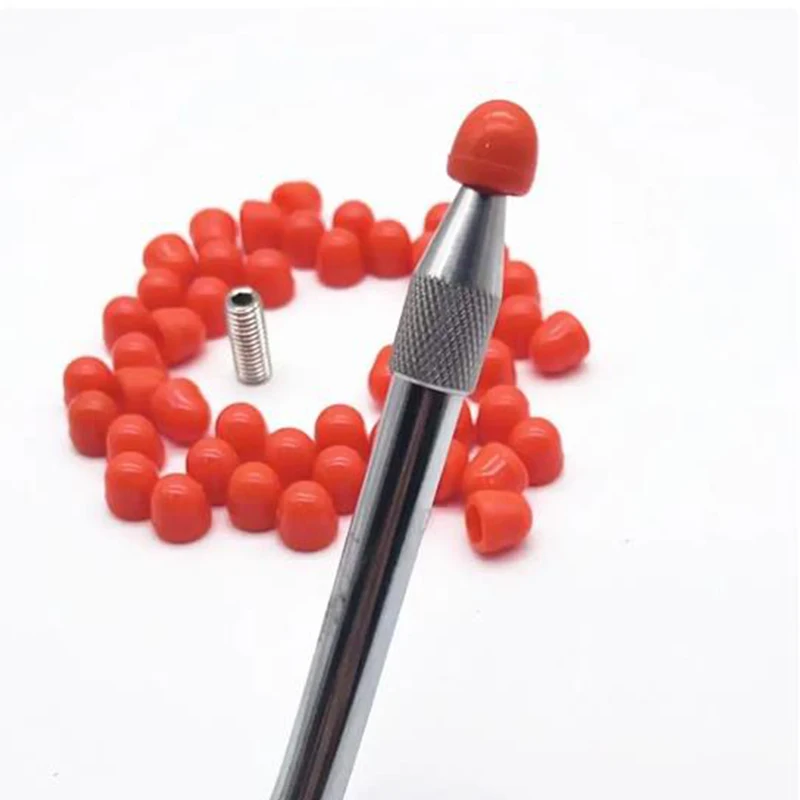 50/32PCS dent repair tool detachable head replacement with top cover unpainted car dent repair PDR manual tool