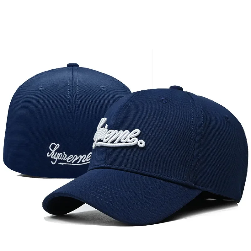 Extra Large Size XL 65cm Elastic Back Closed Baseball Caps Men Women Big Size Hip-hop Skateboard Cap Dad Big Head Trucker Hats