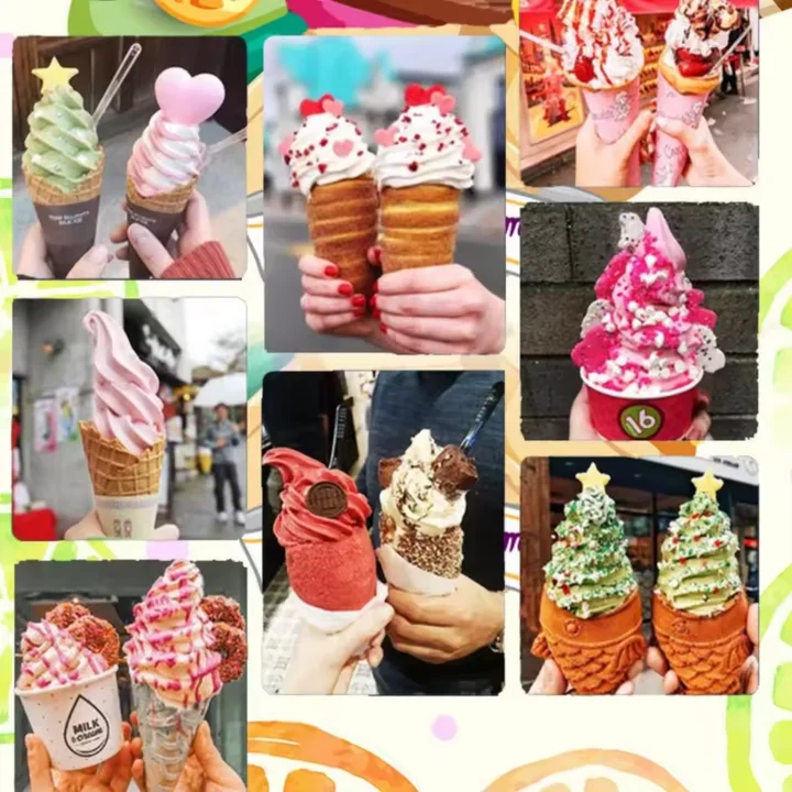 صانع الآيس كريم آلة الآيس كريم التجارية الأوتوماتيكية آلة جيلاتو الإيطالية آلة صنع الآيس كريم الناعم