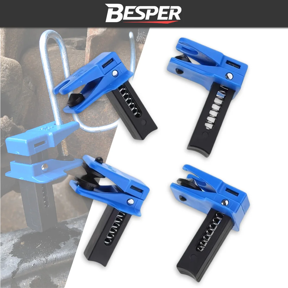 4Pcs Brake Clamp Pipe Plug Block Off Cap For Car Motorcycle Leak Proof Brake Fluid Line Stoppers Prevent Oil Spills Repair Tool