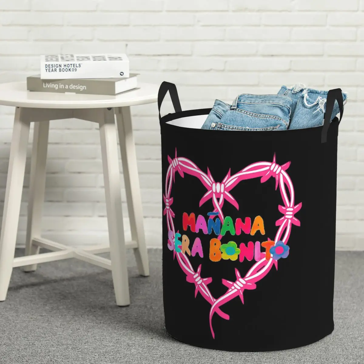 

Laundry Collector Karol G Manana Sera Bonito Foldable Laundry Basket Large Storage Baby Washing Basket Home Organizer