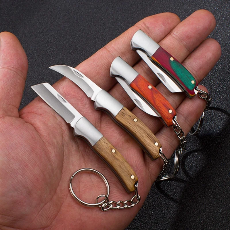 Mini Folding Pocket Knife Keychain for Unboxing, Suitable for And Everyday Use, a Compact And Sharp Gift for Both Men And Women