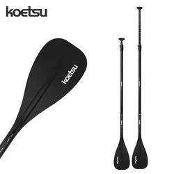 KOETSU Children's Paddle SUP Single-head Aluminum Rod Paddle Adjustable Half-carbon Paddle Stand-up Paddle Board Accessories